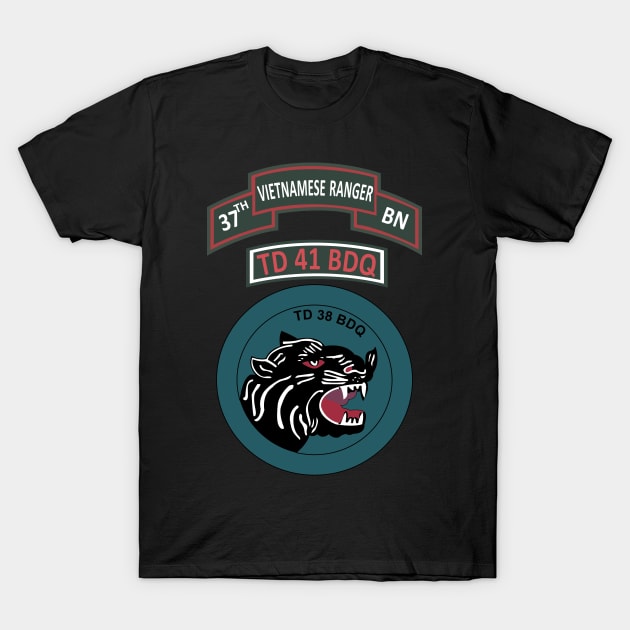 ARVN - 37th Vietnamese Ranger Battalion T-Shirt by twix123844